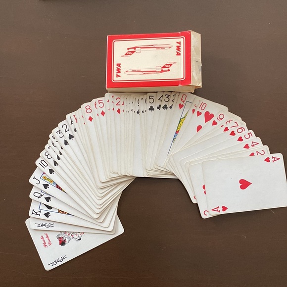 Vintage TWA Airlines Deck of Playing Cards - Picture 9 of 14